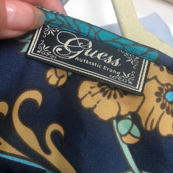 GUESS Y2K KIMONO STYLE TOP - Picture 3 of 5